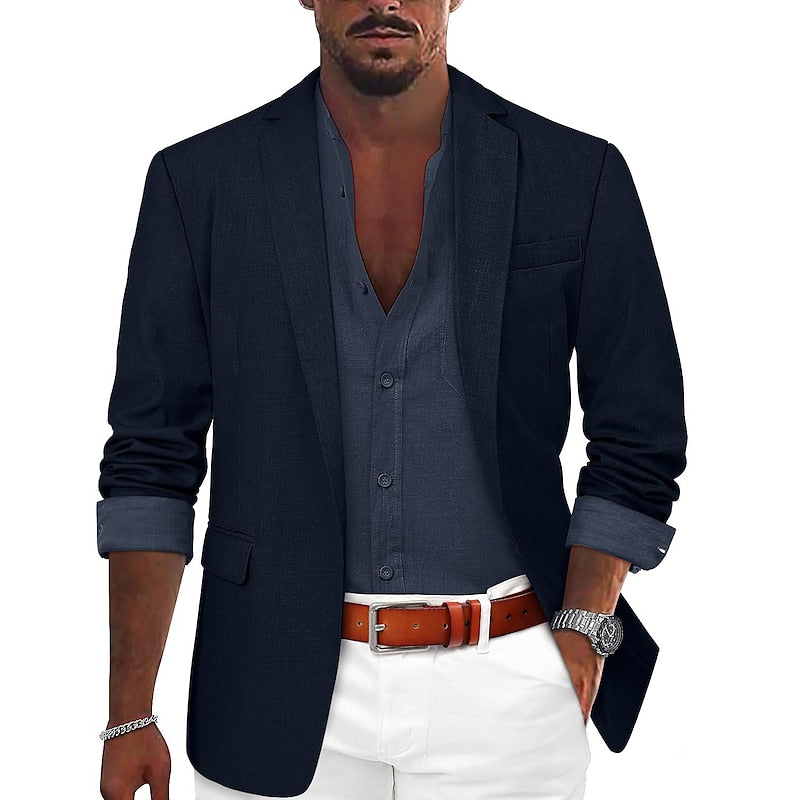 Enzo – Blazer Casual de Estilo Moderno para Hombre
