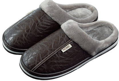 Javier – Zapatillas de Casa Acolchadas con Forro de Felpa para Hombre