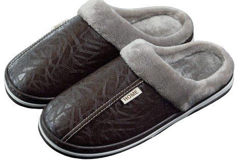Javier – Zapatillas de Casa Acolchadas con Forro de Felpa para Hombre