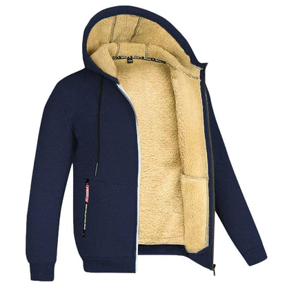Marco – Sudadera con Capucha Forrada en Felpa para Hombre