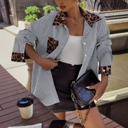 Valentina - Camisa de mujer estampado animal print