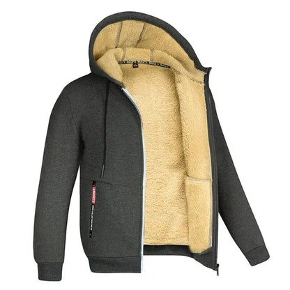 Marco – Sudadera con Capucha Forrada en Felpa para Hombre
