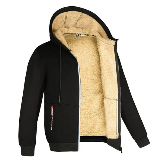 Marco – Sudadera con Capucha Forrada en Felpa para Hombre