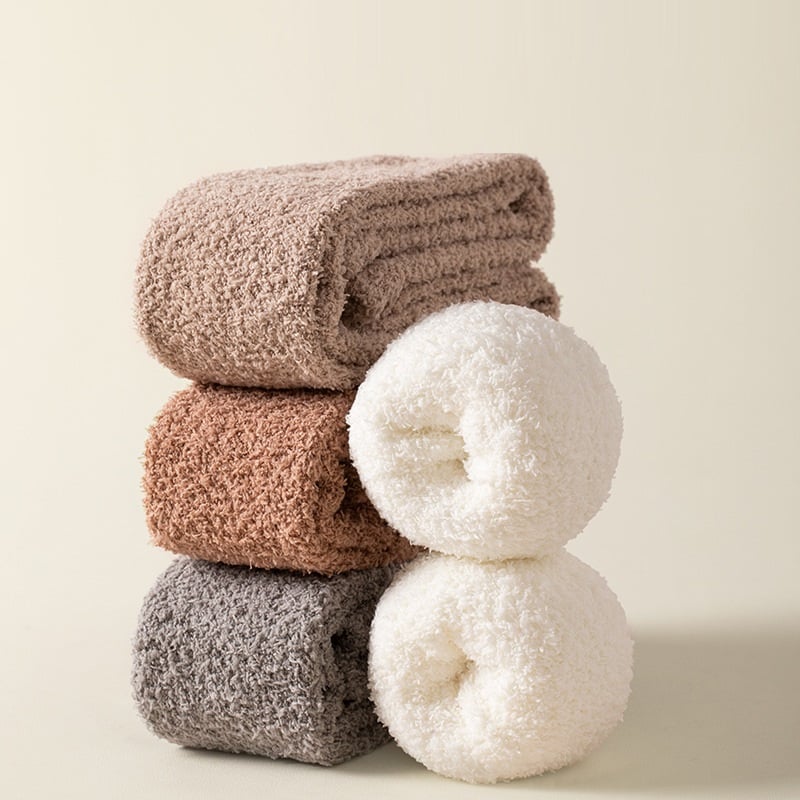 Mila – Medias térmicas largas de felpa para mujer