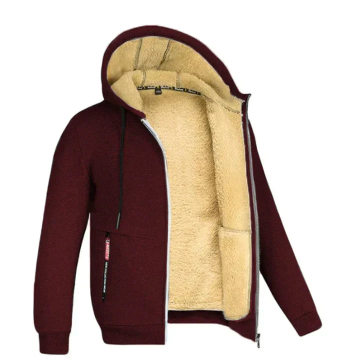 Marco – Sudadera con Capucha Forrada en Felpa para Hombre