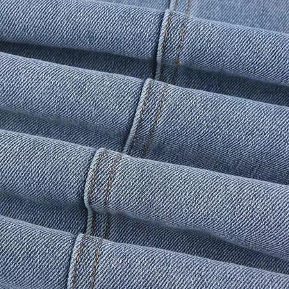 Valeria - Jeans de mujer corte recto con detalle de estrellas