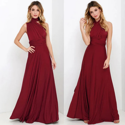 Valeria – Vestido elegante multiestilo de lino