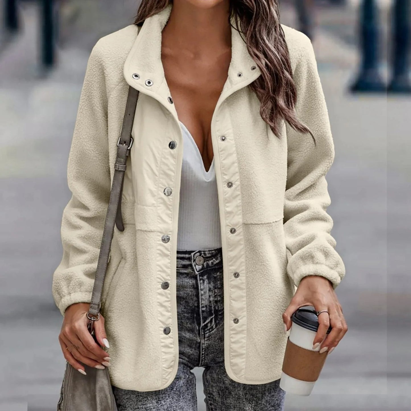 Lucía - Chaqueta polar mujer casual