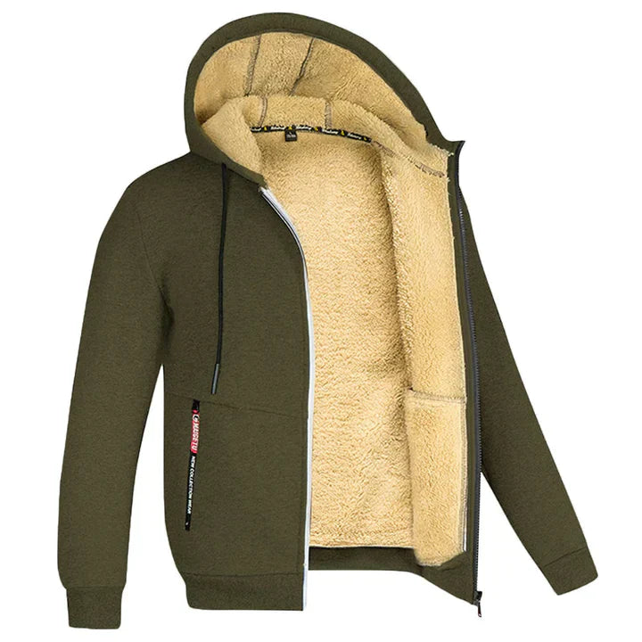 Marco – Sudadera con Capucha Forrada en Felpa para Hombre