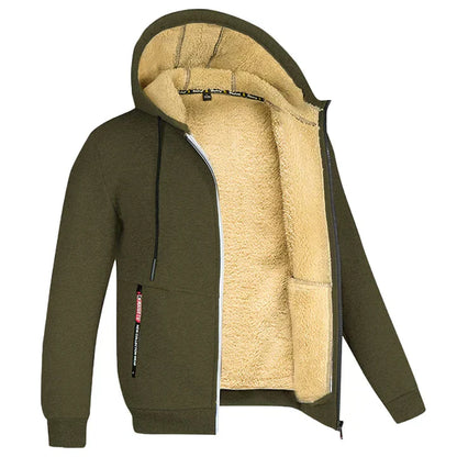 Marco – Sudadera con Capucha Forrada en Felpa para Hombre