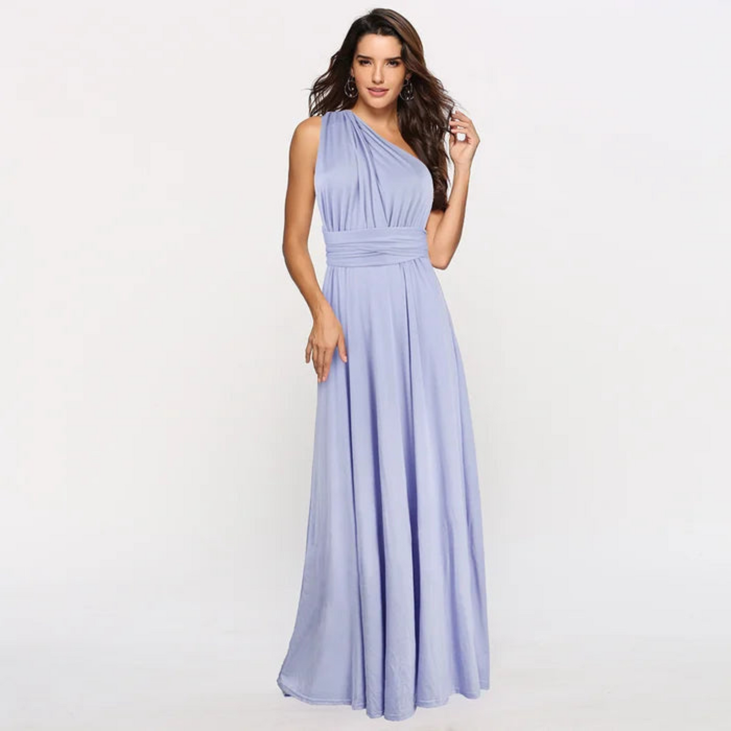 Valeria – Vestido elegante multiestilo de lino