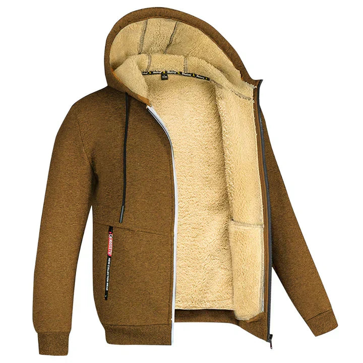 Marco – Sudadera con Capucha Forrada en Felpa para Hombre