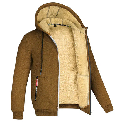 Marco – Sudadera con Capucha Forrada en Felpa para Hombre