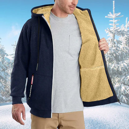 Marco – Sudadera con Capucha Forrada en Felpa para Hombre