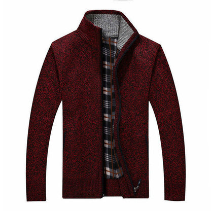 Martín – Chaqueta de punto con cremallera para hombre