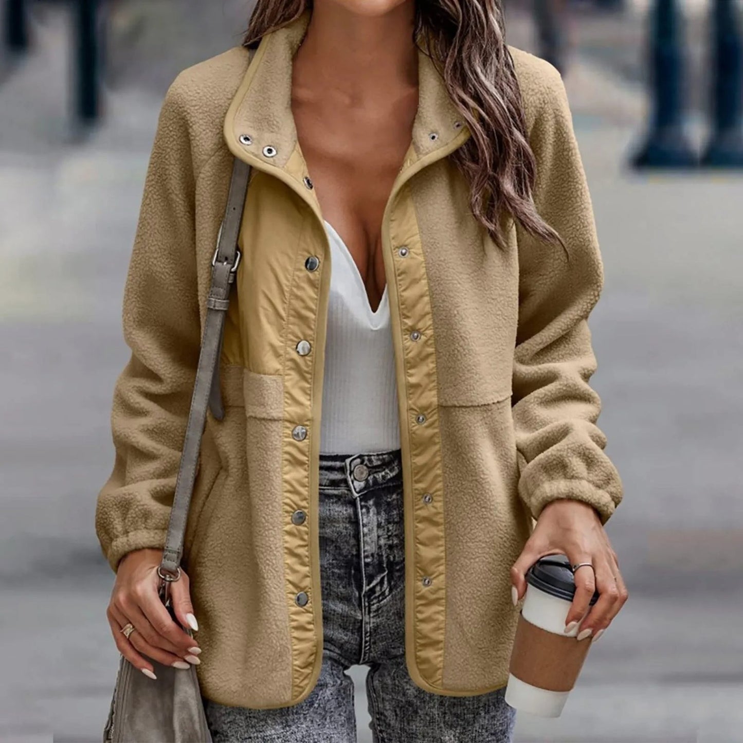 Lucía - Chaqueta polar mujer casual