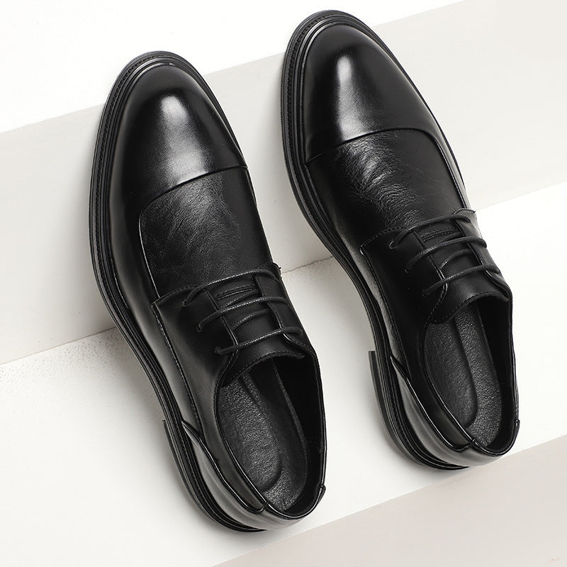 Alfonso | Zapatos de vestir para hombre, estilo británico y punta afilada