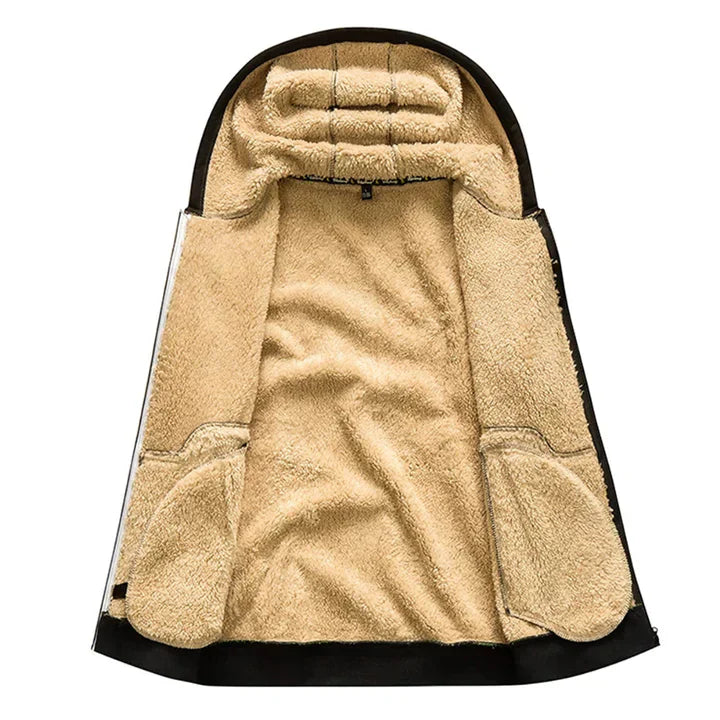 Marco – Sudadera con Capucha Forrada en Felpa para Hombre