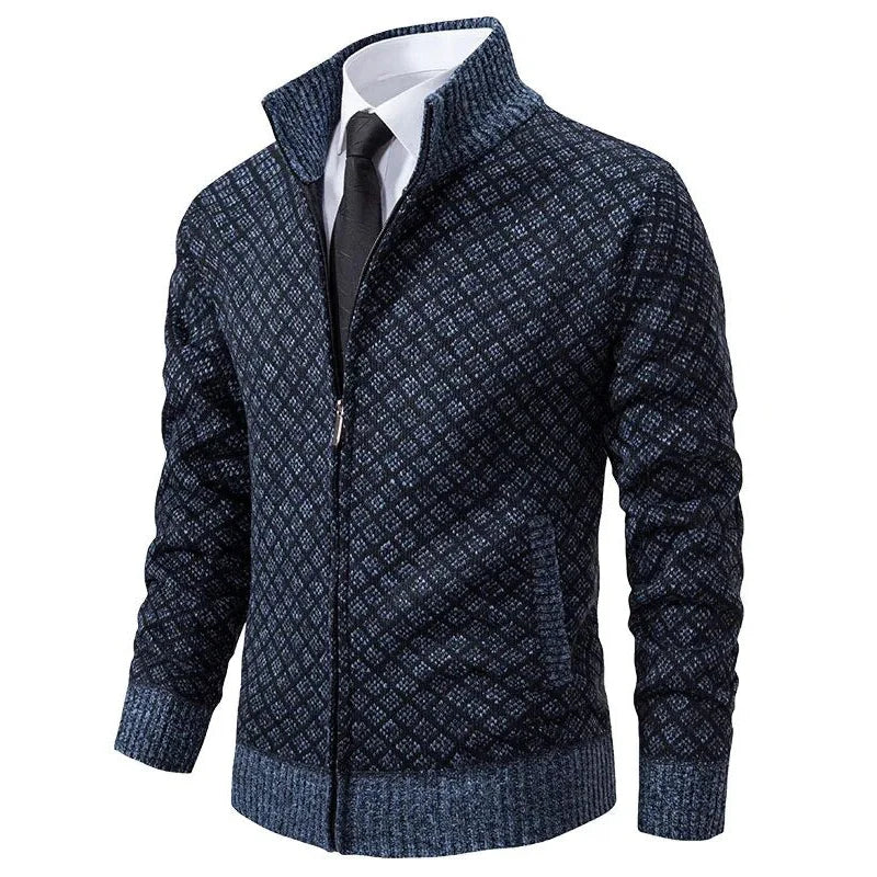 Jakub – Chaqueta de Punto Elegante con Cremallera para Hombre