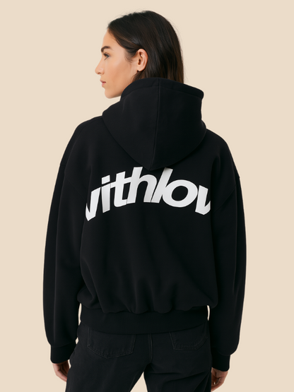 Natalia – Sudadera con capucha y bolsillo canguro para mujer