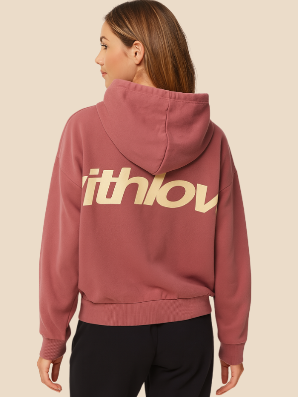 Natalia – Sudadera con capucha y bolsillo canguro para mujer