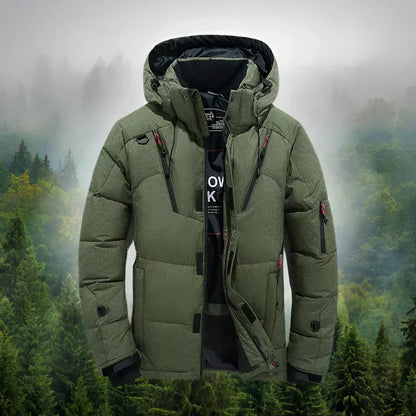 Mateo - Chaqueta acolchada de hombre con capucha