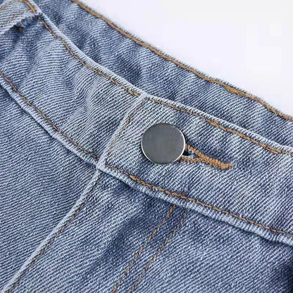 Valeria - Jeans de mujer corte recto con detalle de estrellas