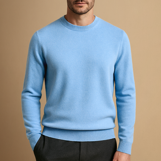 Hugo – Jersey de punto básico para hombre