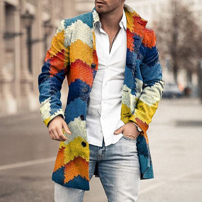 Leonardo – Abrigo de Lana con Estilo Clásico para Hombre