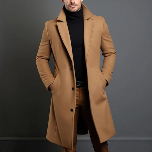 Genaro - Trench largo para hombre para la primavera