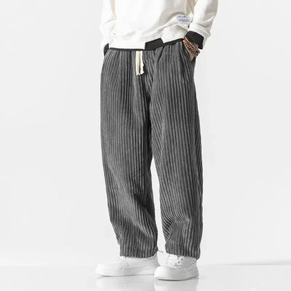 Oliver – Relaxed Wide-Leg Corduroy Trousers