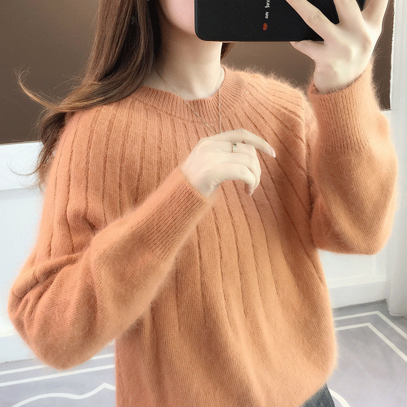 Clara – Suéter de punto de cashmere suave