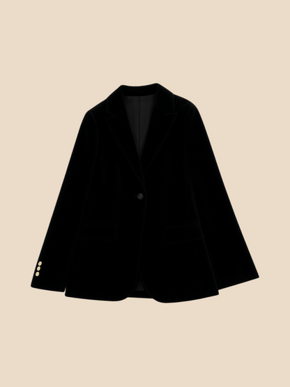 Camila - Blazer de mujer entallado con solapa clásic