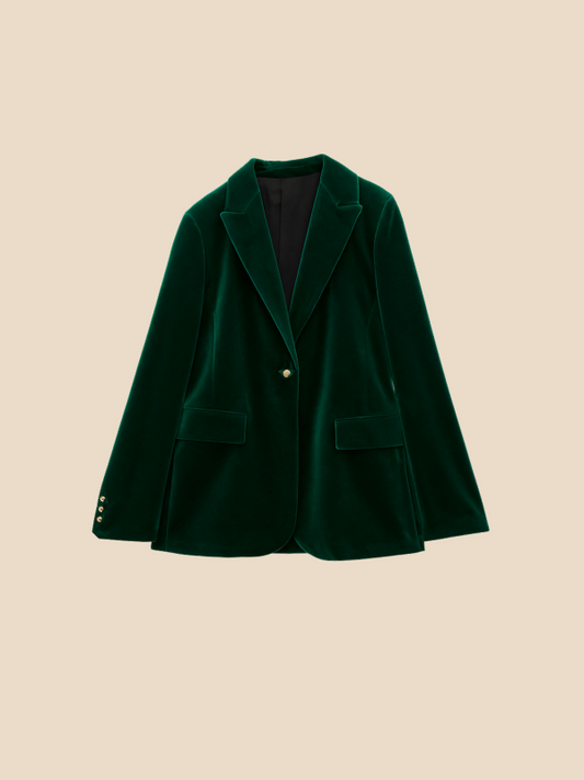 Camila - Blazer de mujer entallado con solapa clásic