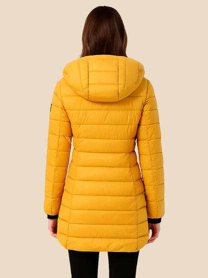 Valentina – Chaqueta acolchada de invierno con capucha para mujer