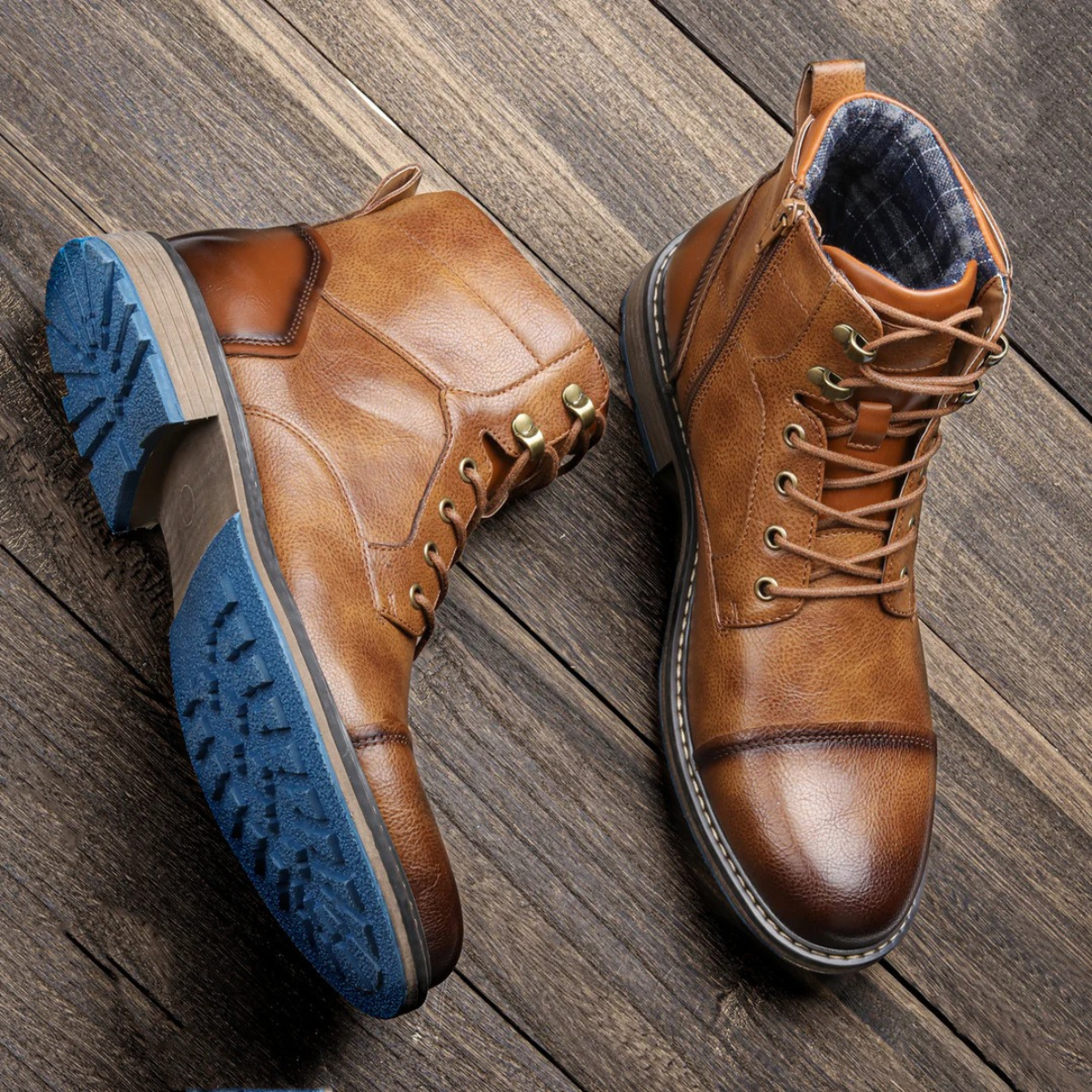 Pablo – Botas urbanas de cuero para hombre