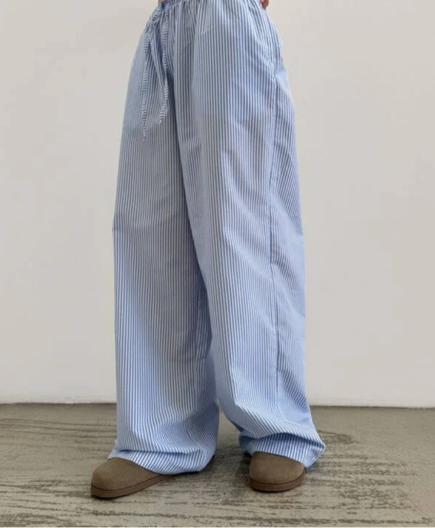 Sofía – Pantalón pijama de rayas para mujer