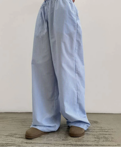 Sofía – Pantalón pijama de rayas para mujer