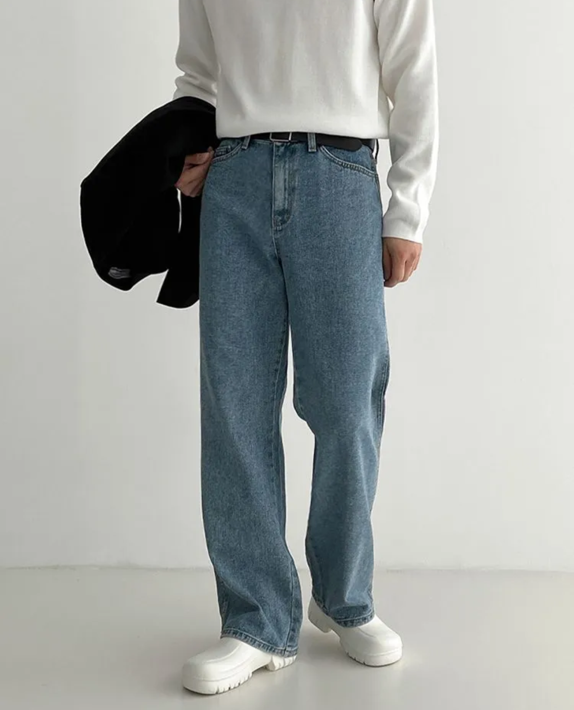 Adrián – Jeans de corte ancho para hombre