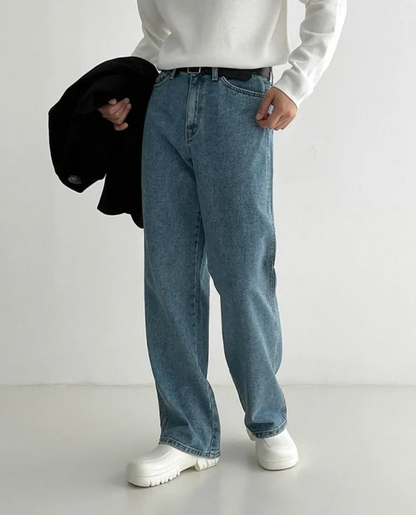 Adrián – Jeans de corte ancho para hombre