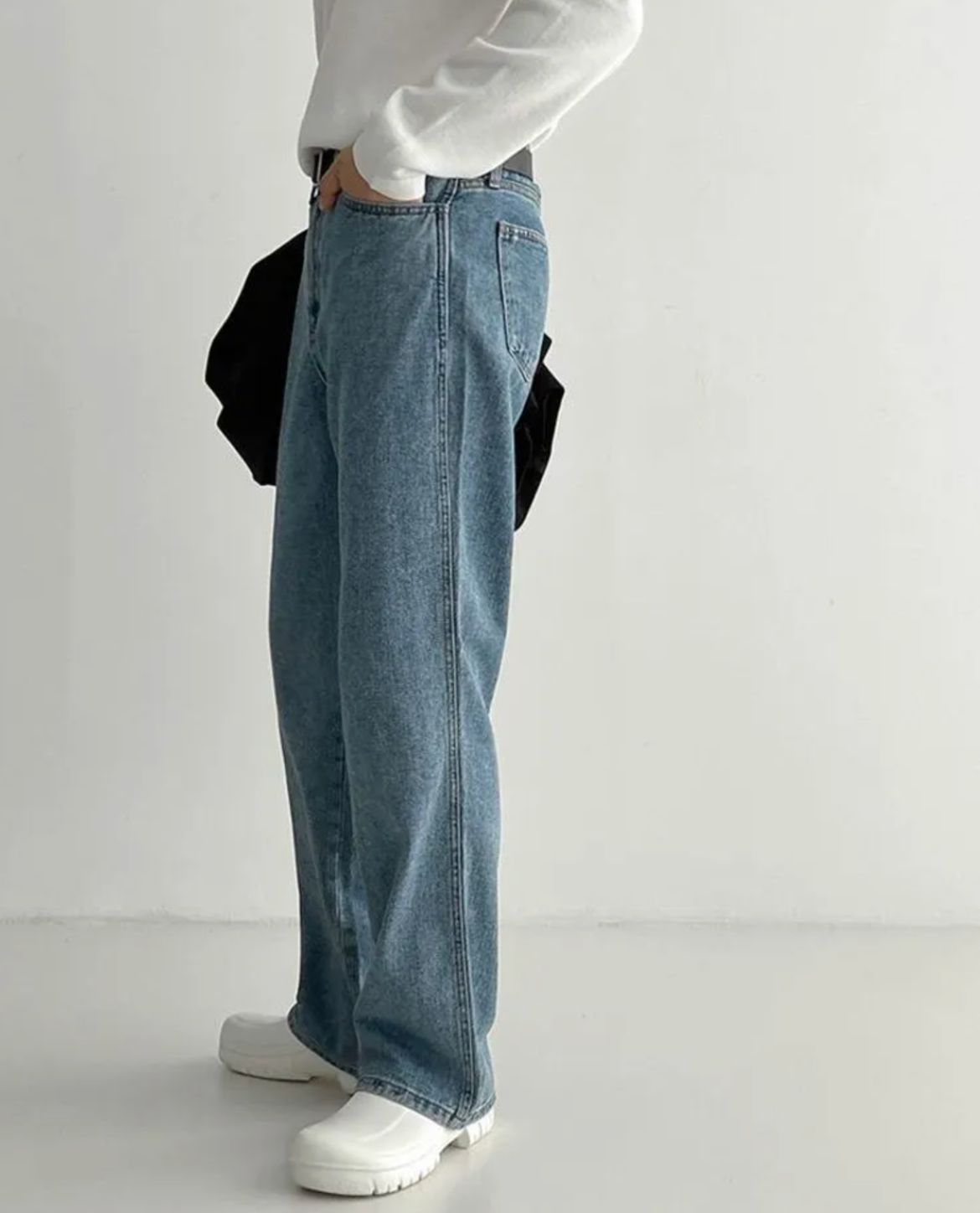 Adrián – Jeans de corte ancho para hombre