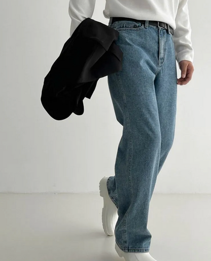 Adrián – Jeans de corte ancho para hombre