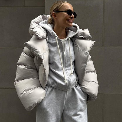 Claudia – Chaqueta acolchada oversize para mujer