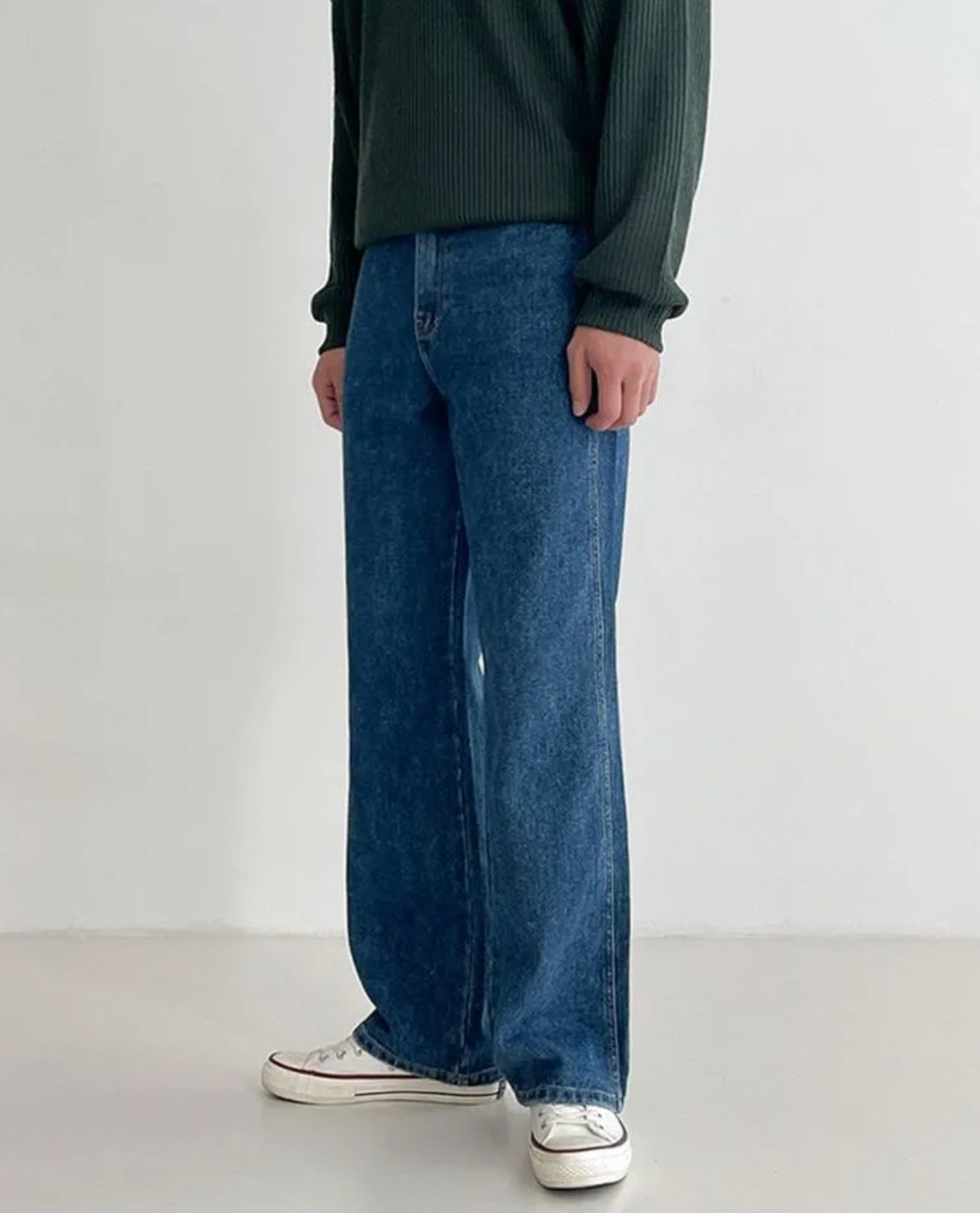 Adrián – Jeans de corte ancho para hombre