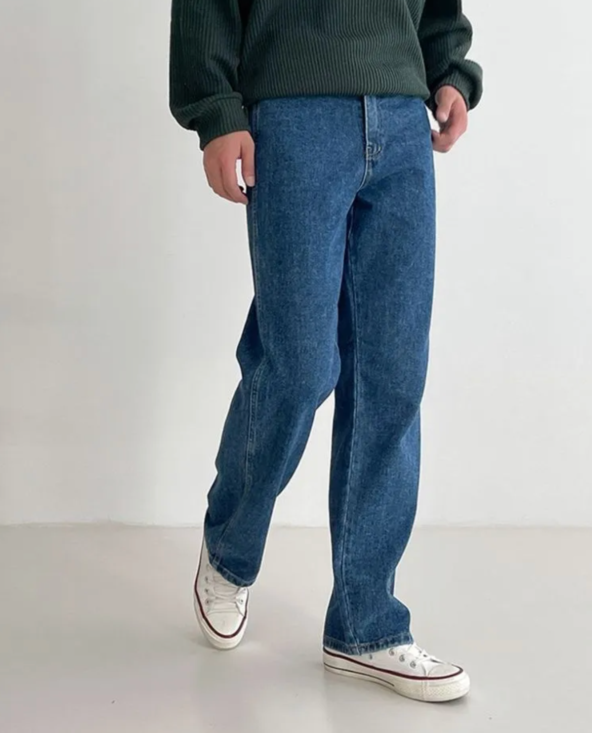 Adrián – Jeans de corte ancho para hombre