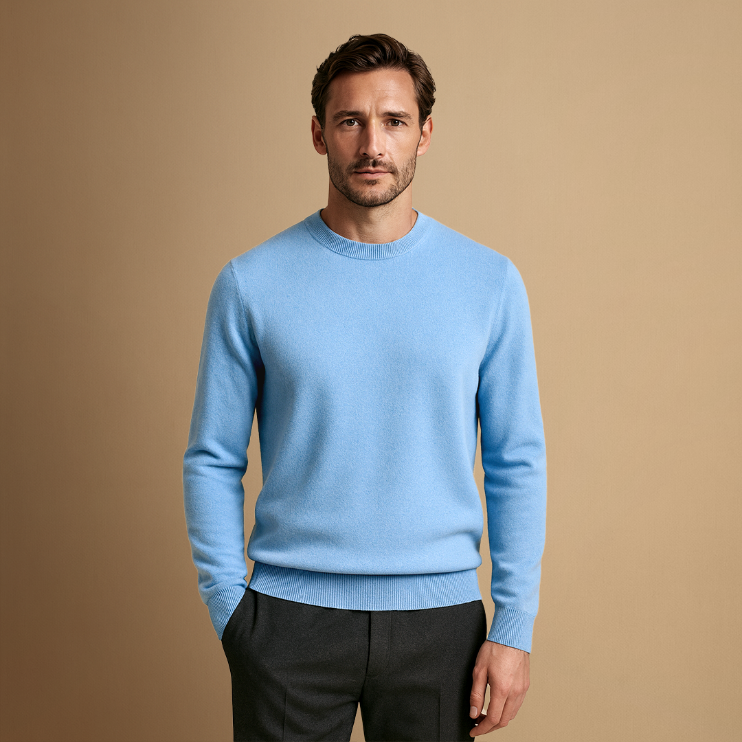 Hugo – Jersey de punto básico para hombre