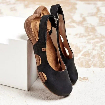 Elena – Sandalias slingback con diseño cerrado