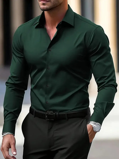 Gabriel – Camisa Slim Fit de Estilo Moderno para Hombre