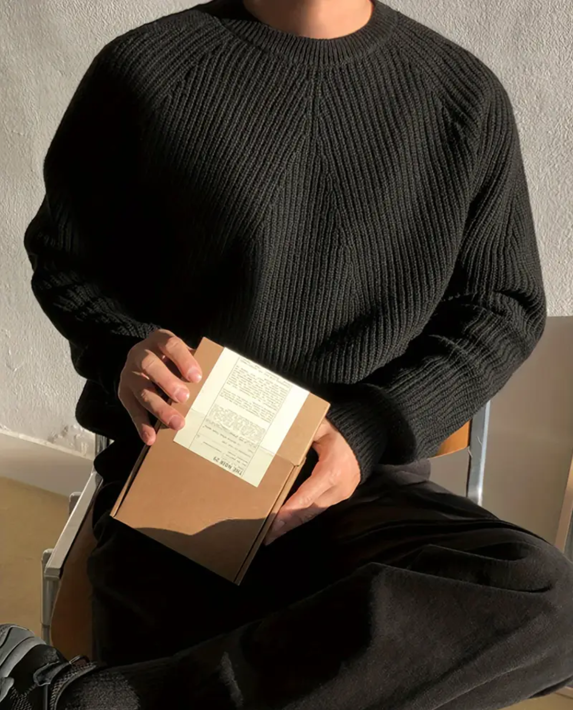 Mateo – Jersey de punto grueso para hombre