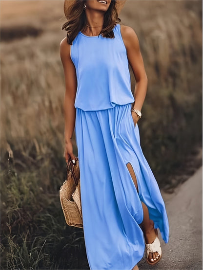 Clara – Vestido maxi boho de diseño elegante